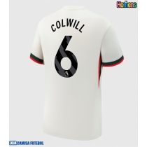 Camisa de Futebol Chelsea Levi Colwill #6 Equipamento Secundário 2025-26 Manga Curta